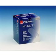 Rexel 66/11mm Staples (Pack 5000) 06070