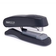 Rapesco Flat Clinch Half Strip Stapler 25 Sheet Black