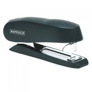Rapesco Luna Half Strip Stapler Metal 50 Sheet Black