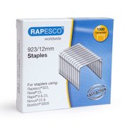 Rapesco 923/12mm Galvanised Staples (Pack 1000)