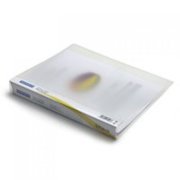Rapesco Ring Binder Polypropylene 2 O-Ring A4 25mm Rings Bright Transparent Clear (Pack 10)