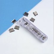 Rapesco Supaclip 40 Dispenser with 25 Stainless Steel Clips Assorted