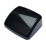 2Work Swing Bin Lid 10 Litre Black 2W02396
