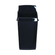 2Work Swing Top Bin 30 Litre Black RB02383