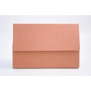Guildhall Document Wallets 250gsm Orange (Pack 50)