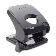 Rapesco Eco X5-40ps Less Effort 2 Hole Punch Plastic Black