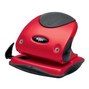 Rexel Choices P225 2 Hole Punch Metal 16 Sheet Red 2115692