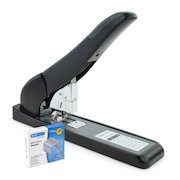 Rapesco Eco HD-210 Heavy Duty Stapler Plastic 210 Sheet Black