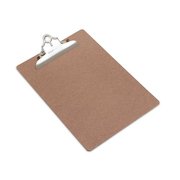 Rapesco Hardboard Clipboard A4/Foolscap Brown VHBCB003