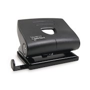 Rapesco 820-P Germ Savvy 2 Hole Punch Metal 22 Sheet Black