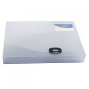 Rapesco 40mm Rigid Wallet Box File A4 Clear