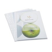 Rapesco ECO Punched Pockets A4 Clear Box of 100