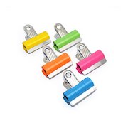 Rapesco Coloured Letter Clips 30mm - Assorted Colours (Pack 10)