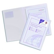 Snopake TwinFile Polypropylene A4 300 Micron Clear (Pack 5)