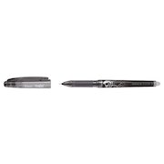 Pilot FriXion Point Erasable Gel Rollerball Pen 0.5mm Tip 0.25mm Line Black (Pack 12)
