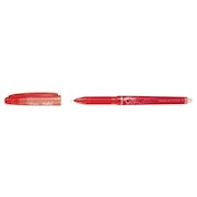 Pilot FriXion Point Erasable Gel Rollerball Pen 0.5mm Tip 0.25mm Line Red (Pack 12)