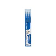 Pilot Refill for FriXion Ball/Clicker Pens 0.7mm Tip Blue (Pack 3)