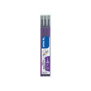 Pilot Refill for FriXion Point Pens 0.5mm Tip Violet (Pack 3)