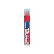 Pilot Refill for FriXion Ball/Clicker Pens 0.7mm Tip Red (Pack 3)