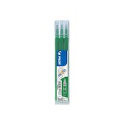 Pilot Refill for FriXion Ball/Clicker Pens 0.7mm Tip Green (Pack 3)