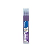 Pilot Refill for FriXion Ball/Clicker Pens 0.7mm Tip Violet (Pack 3)