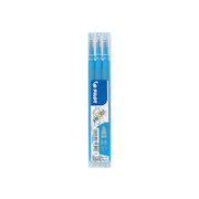 Pilot Refill for FriXion Ball/Clicker Pens 0.7mm Tip Light Blue (Pack 3)