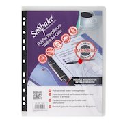 Snopake Polyfile Ring Binder Wallet Polypropylene A4 Clear
