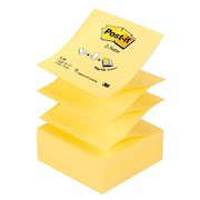 Post-it Z Notes 76x76mm 100 Sheets Canary Yellow (Pack 12) 7100103164