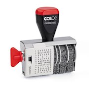Colop 04000/WD Dial A Phrase Word and Date Stamp