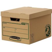 Fellowes Bankers Box Earth Series Heavy Duty Storage Box Board Brown (Pack 10) 4479901