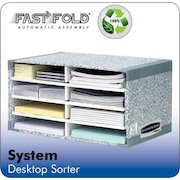 Fellowes Bankers Box System Desktop Sorter Board Grey (Pack 5) 8750