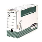 Fellowes Bankers Box Transfer File 120mm Green/White