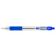 Zebra Z-Grip Retractable Ballpoint Pen 1.0mm Tip Blue (Pack 12)