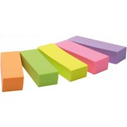 Post-It Note Paper Index Flags Repositionable 15x50mm 5x100 Tabs Assorted Colours (Pack 500) 7100172770