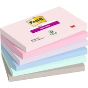 Post it Super Sticky Notes Soulful Colours 76x127mm 90 Sheets (Pack of 6) 7100259202
