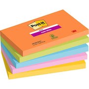 Post it Super Sticky Notes Boost Colours 76x127mm 90 Sheets (Pack of 5) 7100258793