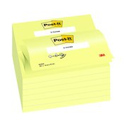 Post-it Z-Notes 76x127mm Canary Yellow (12 Pack) R350Y