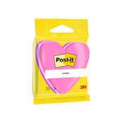 Post-it Notes 70 x 70mm Heart Pink (12 Pack) 2007H