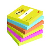 Post-it Notes 76 x 76mm Energy Colours (6 Pack) 654TF