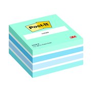 Post-it Notes Colour Cube 76 x 76mm Pastel Blue 2028B