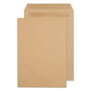ValueX Pocket Envelope C4 Self Seal Plain 90gsm Manilla (Pack 250)