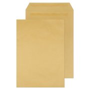 ValueX Pocket Envelope 381x254mm Recycled Self Seal Plain 115gsm Manilla (Pack 250)