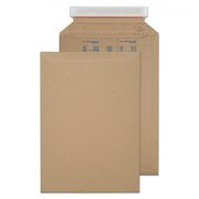 Blake Purely Packaging Corrugated Pocket Envelope 353x250mm Peel and Seal 300gsm Kraft (Pack 100)