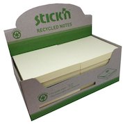 Stick'n Recycled Sticky Notes