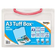 Tiger Tuff Box Polypropylene A3 Clear