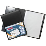 Tiger A4 Professional Display Book 40 Pocket Black