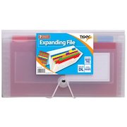 Tiger Rainbow Expanding File Polypropylene DL 7 Part Clear