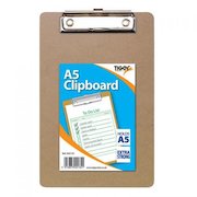 Tiger Masonite Hardboard Clipboard