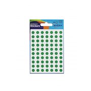 Avery Packets of Labels Round Diam.8mm Green