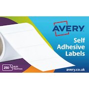 Avery Address Labels Typewriter Roll 76x37mm White